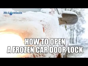 How To Open Frozen Car Door Lock | Mr. Locksmith Cochrane